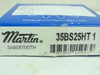 Martin 35BS25HT-1; Sprocket # 35; 25Teeth; Hardened; 1"ID