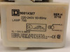 Square D 9001K1L7R; Illuminated Pushbutton Switch; 240VAC; Red