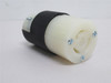 Hubbell HBL4729C; Locking Connector; 15A; 125VAC; L5-15R; 2P