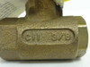 Apollo 70-102-15; Ball Valve; Brass; Inline; 3/8" NPT; 600 PSIG