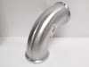 Sanitary Solutions SS2CMP-4-304; Pipe Elbow 90Deg 4"Clamp 304SS
