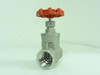 Sharpe 30276; Gate Valve; 1-1/4"NPT; 200WP; 316-Disc; CF8M Body