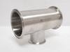 MFG- B7RMP-G300200; Clamp Reducing Tee; SS-304; 3x3x2" Clamp