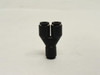 Legris 3140 53 00; Lot-10 Wye Plastic Tube Union; 1/8"; PTC; Black