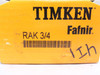 Timken RAK 3/4; Pillow Block Bearing; 3/4"ID; 2-Bolt
