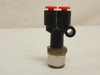 SMC KQU01-35S; Pneumatic Branch-Y Fitting; 1/8" Tube; 1/4 NPT