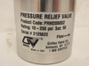 Griffco PRM2050S2; Pressure Relief Valve;10-250PSI; 1/2 FNPT