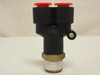 SMC KQU11-36S; Pneumatic Branch Y Fitting; 3/8" Tube; 3/8 NPT