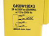 Banner Q45BW13DXQ; Photo Sensor; 24-250VAC; 12-250VDC