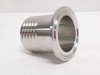 VNE EG14RT1.5; Hose Barb Adapter SS-304; 1.5" Clamp x 1.5" Barb