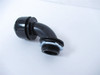 Hubbell P1009NBK; Insulated Connector; 1".; Nylon; 90 Deg