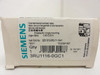 Siemens 3RU1116-0GC1; Overload Relay 0.45~0.63A; 3P; 600VAC