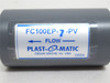 Plast-O-Matic FC100EP-7-PV; Flow Control Valve 1NPT; 7GPM