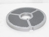 TPM WO600C2; Coated Grinder Plate 3.2mm Holes 250mmOD
