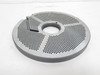 Combicut CBS250613.8STC; Grinder Plate W/Bone Groove 9-3/4"OD