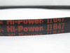 Gates B47; V-Belt; 50" Long; 21/32" Wide; 3/8" Height