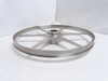 Hollymatic 6805164; Defender Saw Lower Wheel; SS; 16"OD