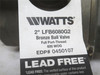 Watts LFB6080G2; Bronze Ball Valve; 2-Piece; 2NPT