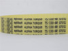 Optibelt T5/330-AR; Alpha Torque Timing Belt; T5; 16; 330