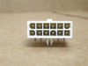 AMP 1-770972-1; Lot-10 Pin/Socket Connector 12Pos 2-Row; 600V