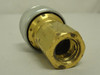 Parker 1461-0070; Twist Lock Pneumatic Conn 1/2 NPT x 1/2" Body