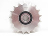 AMEC 50BB17HSS; Idler Sprocket; SS; 5/8"ID; 17 Teeth