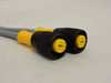 Turck U0871-32; Molded Cordset; VBRS4.4-2RKK4T-0.3/0.3