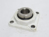 Dodge F4B-GTEZ-45M-PCR; Polymer Flange Bearing; 45mmID; 4-Bolt