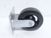 Albion C4706101; Rigid Plate Castor; 6" x 2" Wheel; 4-Bolt