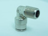 Camozzi 6500 04-02; Lot-7 Male Elbows; 1/4" Push-In x 1/8" NPT