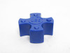 Lovejoy 685144377869; Blue Urethane Spider ClosedCenter L-050