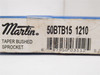 Martin 50BTB15; Bushed Sprocket #50; 15 Teeth
