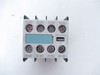 Siemens 3RH1911-1FA40; Aux Switch Block 10 AMP 240VAC