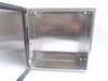 Hoffman CSD16166SS; Hinged Cover Enclosure SS; 16" x 16" x 6"
