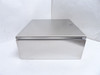 Hoffman CSD16166SS; Hinged Cover Enclosure SS; 16" x 16" x 6"