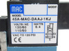 MAC 45A-MAC-DAAJ-1KJ; Air Solenoid Valve 0-120PSI; 110/120V