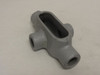 Appleton X17; Conduit Body; Type: X; 1/2 FNPT; Grayloy Iron