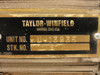 Taylor Winfield U-13935; Transformer; CT-5