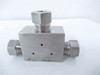 MFG 1RW66T6; High Pressure Tee 3/8" 66K PSI SS