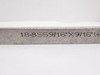 Industry-Std 5UE71; Key Stock SS; 9/16" W x 9/16" H x 12" Long