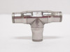 Legris 3804 56 00; Air Union Tee; SS-316; 1/4 PTC