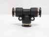 Industry-Std 1PEU6; Lot-2 Plastic Union Tees; 1/4" PTC