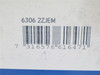 SKF 6306-2ZJEM; Ball Bearing 30mmID x 72mmOD x 19mm Wide