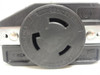 Cooper CWL620R; Black Locking Receptacle; 20A; 240VAC; 2P