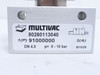 Multivac 80260113040; Solenoid Valve 0-10bar 24VDC  G3/8" Multivac 80260113040; Solenoid Valve 0-10bar 24VDC  G3/8"