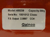 Gainco 400239; Load Cell; 300kg Capacity; 3m Cable Gainco 400239; Load Cell; 300kg Capacity; 3m Cable
