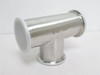 Alfa-Laval B7MP-G300; Sanitary Clamp Tee; SS-304; Size: 3" Alfa-Laval B7MP-G300; Sanitary Clamp Tee; SS-304; Size: 3"
