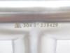 Alfa-Laval B7MP-G300; Sanitary Clamp Tee; SS-304; Size: 3" Alfa-Laval B7MP-G300; Sanitary Clamp Tee; SS-304; Size: 3"