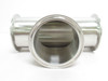 Alfa-Laval B7MP-G300; Sanitary Clamp Tee; SS-304; Size: 3" Alfa-Laval B7MP-G300; Sanitary Clamp Tee; SS-304; Size: 3"
