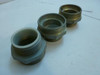 MFG- MDL-Unkn81744; LOT-3 Conduit Fitting; 1-1/2"; missing inset pieces
